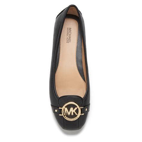 michael kors ladies flats|Michael Kors black ballet flats.